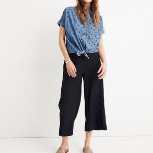 Madewell Huston Pull-On Crop Pants